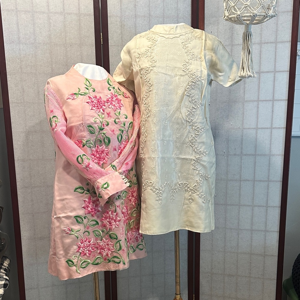 Floral Embroidered Dresses